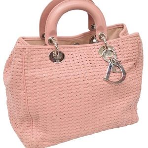 Christian Dior “Lady Dior Avenue” Pink Leather Bag